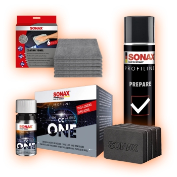 SONAX ProfiLine CC One-Set inkl. Entfetter & MF-Tücher