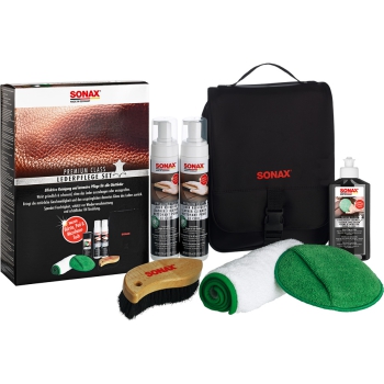 SONAX Premium Class - Lederpflegeset inkl. Tasche