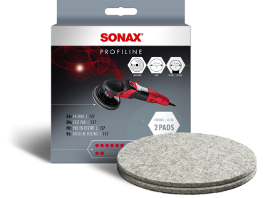 SONAX ProfiLine - FilzPad 127, 2 Stk.