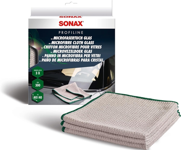 SONAX ProfiLine Microfasertuch Glas