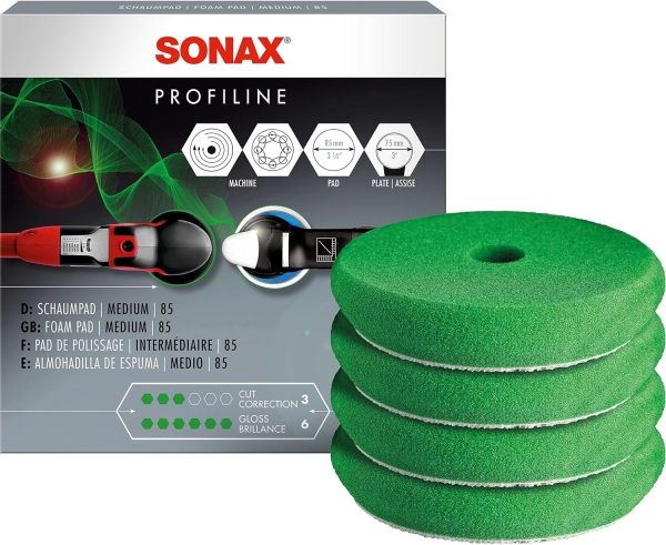 SONAX ProfiLine - Schaumpad medium 85